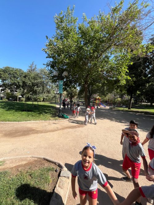 1ros Básicos visitan el Parque Inés de Suárez
