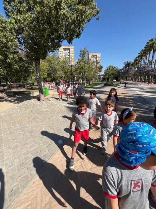 1ros Básicos visitan el Parque Inés de Suárez