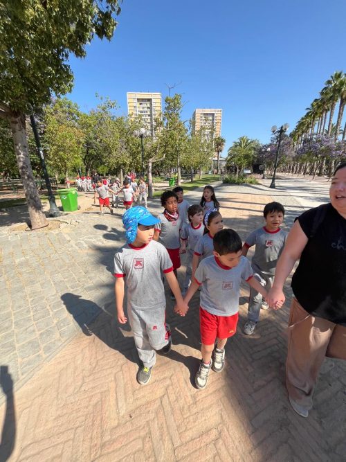 1ros Básicos visitan el Parque Inés de Suárez