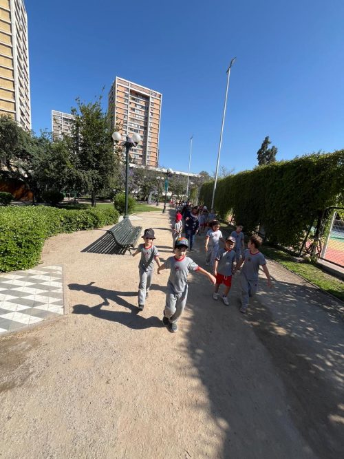1ros Básicos visitan el Parque Inés de Suárez