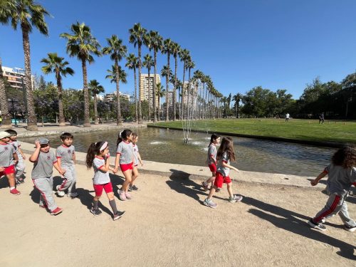 1ros Básicos visitan el Parque Inés de Suárez
