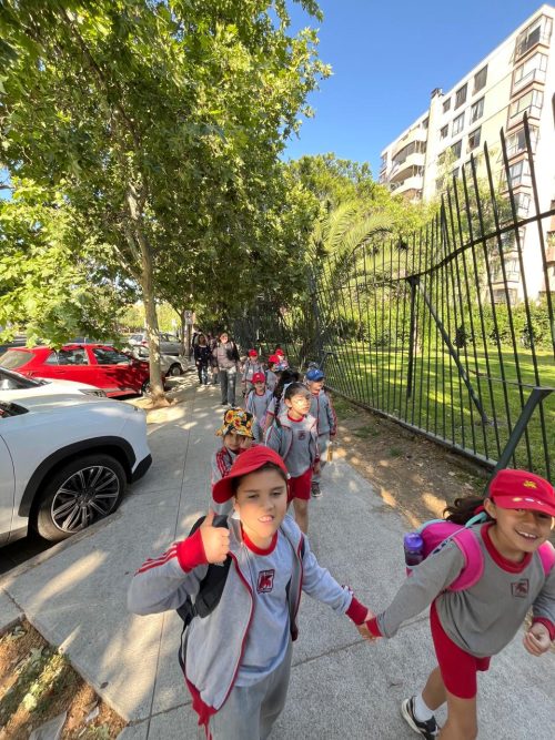 1ros Básicos visitan el Parque Inés de Suárez