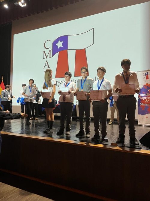 CEREMONIA DE PREMIACIÓN XXIII CAMPEONATO    ESCOLAR DE MATEMÁTICAS (CMAT 2025)