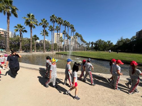 1ros Básicos visitan el Parque Inés de Suárez