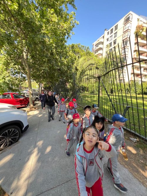 1ros Básicos visitan el Parque Inés de Suárez