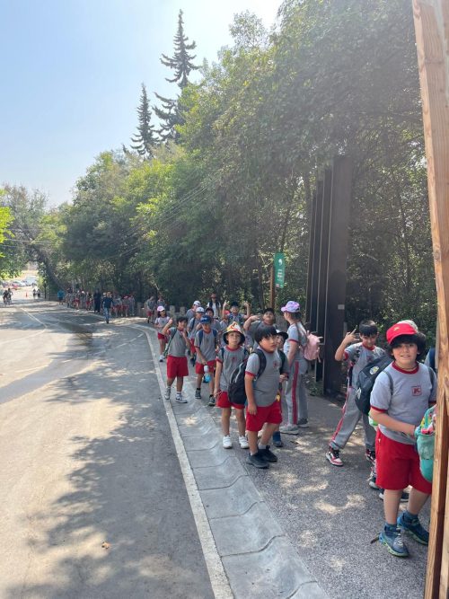 Estudiantes de 3° Básico realizaron enriquecedora salida pedagógica al Cerro San Cristóbal