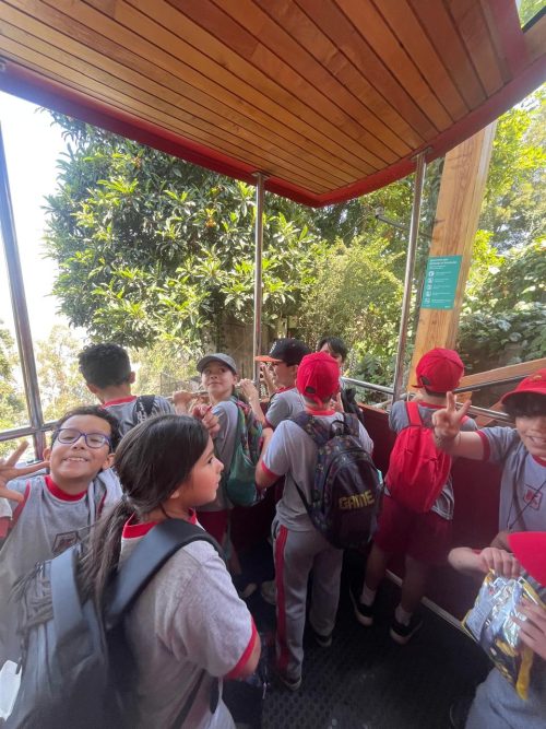 Estudiantes de 3° Básico realizaron enriquecedora salida pedagógica al Cerro San Cristóbal