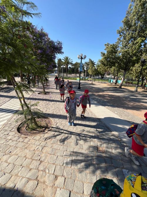 1ros Básicos visitan el Parque Inés de Suárez