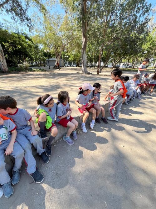 1ros Básicos visitan el Parque Inés de Suárez