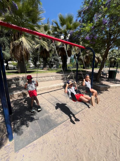 1ros Básicos visitan el Parque Inés de Suárez
