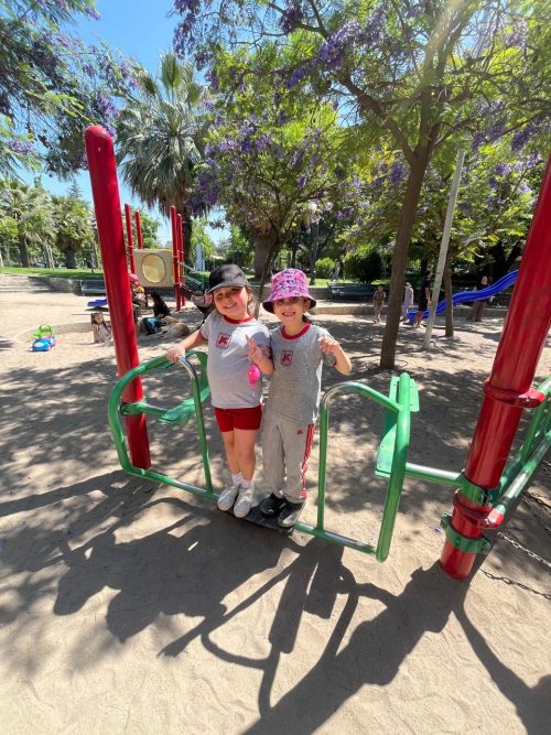 1ros Básicos visitan el Parque Inés de Suárez