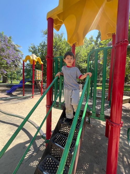 1ros Básicos visitan el Parque Inés de Suárez