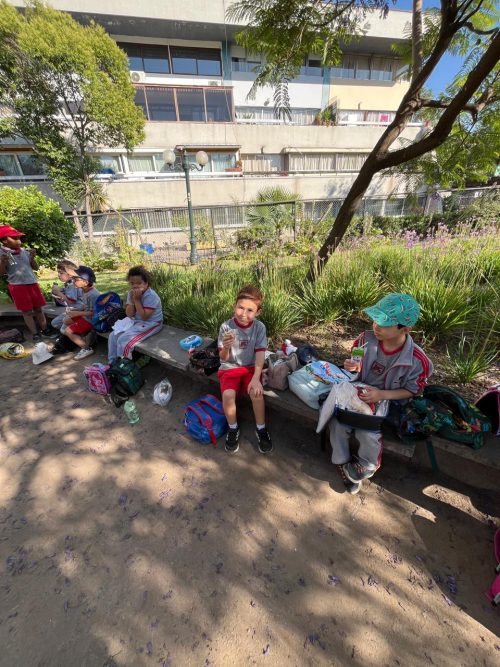 1ros Básicos visitan el Parque Inés de Suárez