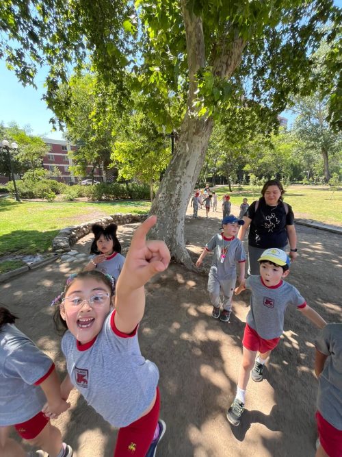 1ros Básicos visitan el Parque Inés de Suárez