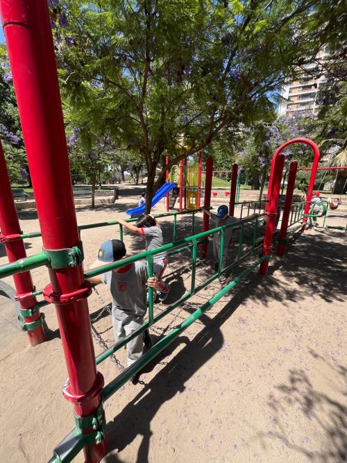 1ros Básicos visitan el Parque Inés de Suárez