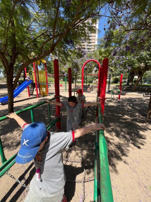 1ros Básicos visitan el Parque Inés de Suárez
