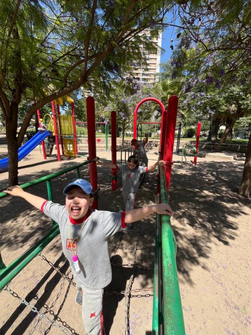 1ros Básicos visitan el Parque Inés de Suárez