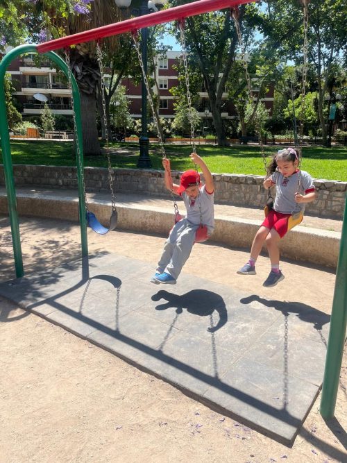 1ros Básicos visitan el Parque Inés de Suárez