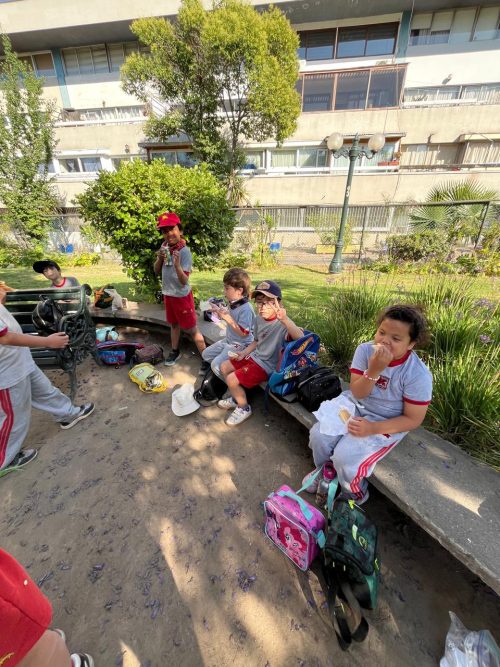 1ros Básicos visitan el Parque Inés de Suárez
