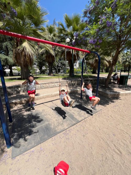 1ros Básicos visitan el Parque Inés de Suárez
