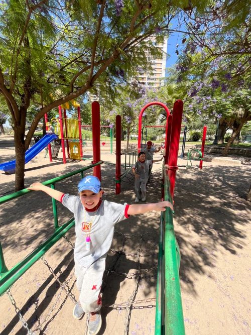 1ros Básicos visitan el Parque Inés de Suárez