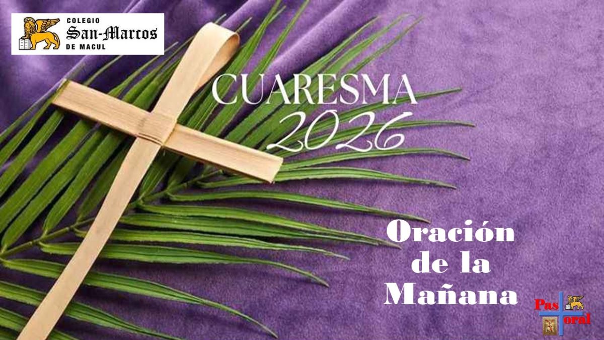 Oración de la mañana semana del 1 al 5 de diciembre