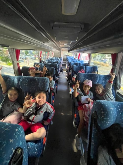 Visita al parque bicentenario de Vitacura
