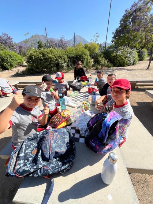 Visita al parque bicentenario de Vitacura