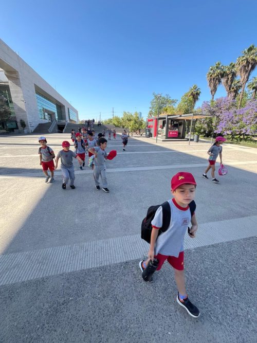 Visita al parque bicentenario de Vitacura