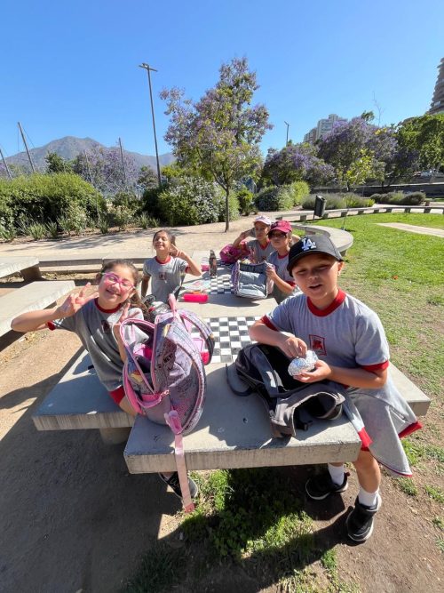 Visita al parque bicentenario de Vitacura