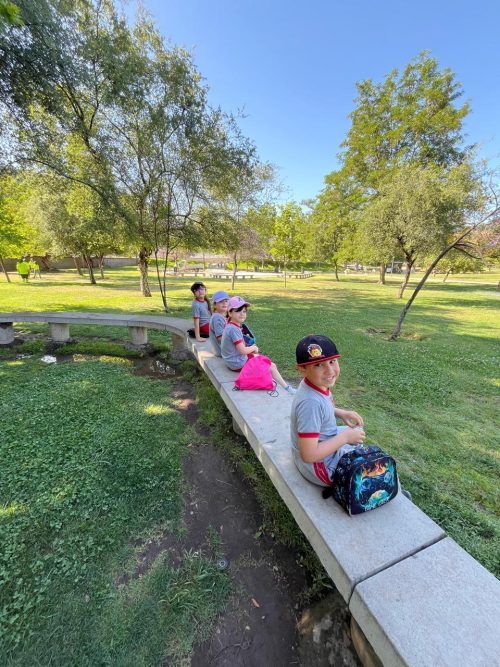 Visita al parque bicentenario de Vitacura