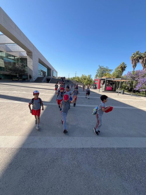 Visita al parque bicentenario de Vitacura