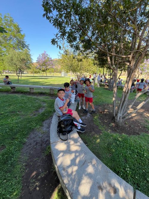 Visita al parque bicentenario de Vitacura