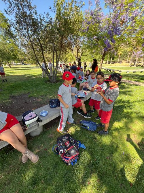 Visita al parque bicentenario de Vitacura
