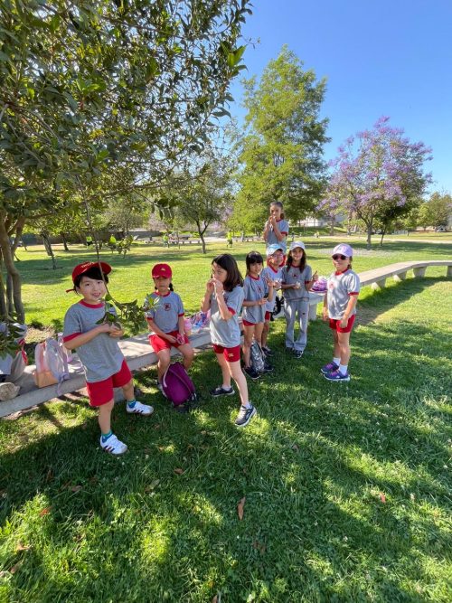 Visita al parque bicentenario de Vitacura