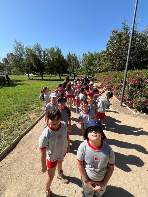 Visita al parque bicentenario de Vitacura