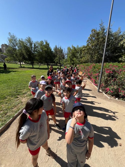 Visita al parque bicentenario de Vitacura