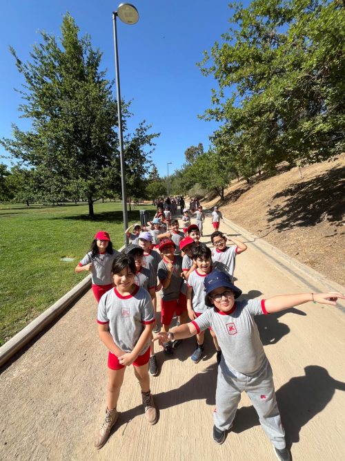 Visita al parque bicentenario de Vitacura