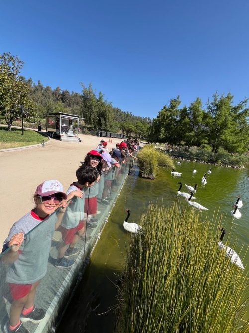 Visita al parque bicentenario de Vitacura