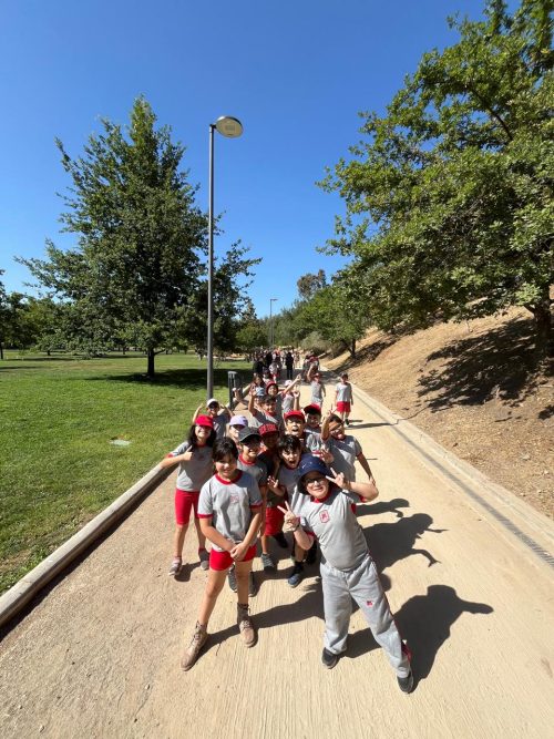 Visita al parque bicentenario de Vitacura