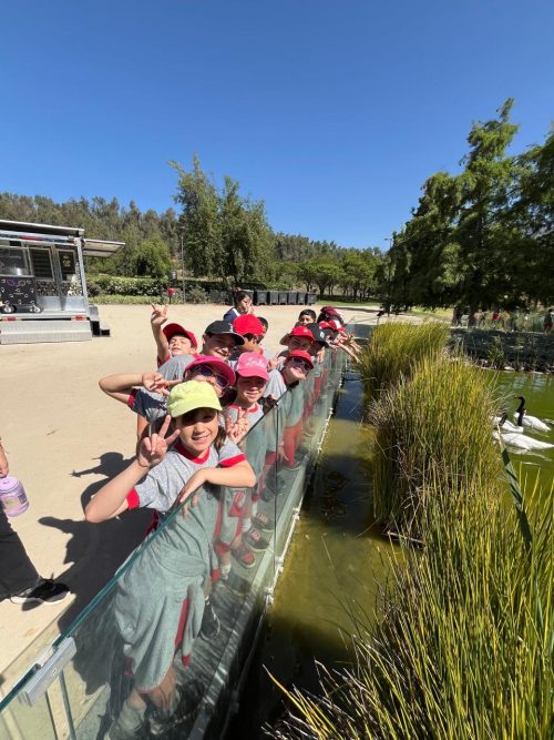 Visita al parque bicentenario de Vitacura