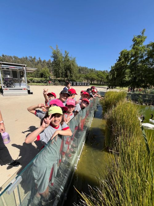 Visita al parque bicentenario de Vitacura