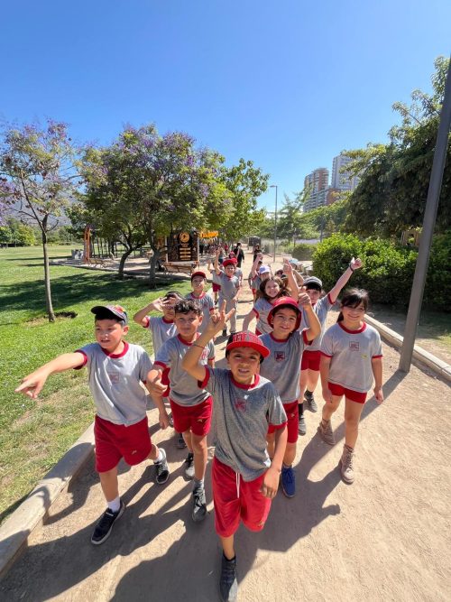 Visita al parque bicentenario de Vitacura