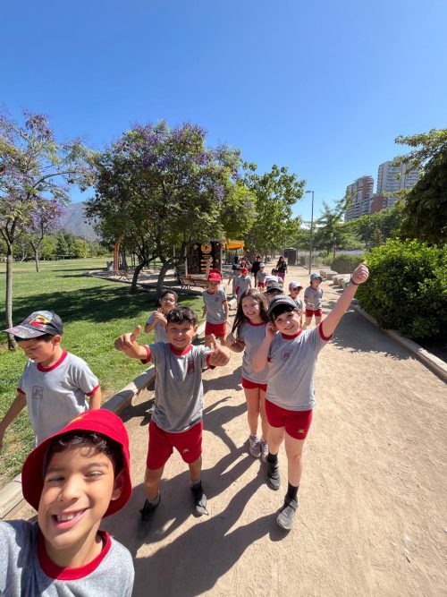 Visita al parque bicentenario de Vitacura