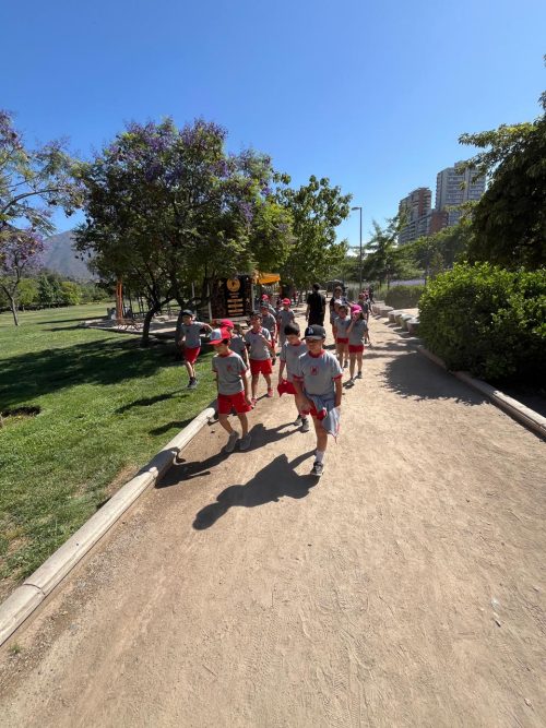 Visita al parque bicentenario de Vitacura