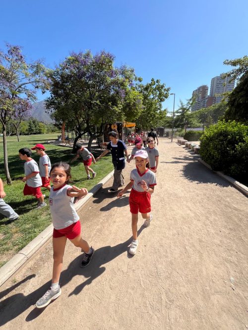 Visita al parque bicentenario de Vitacura