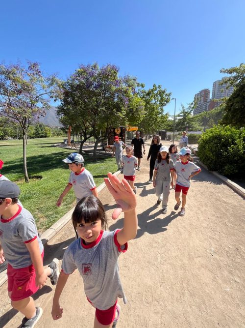 Visita al parque bicentenario de Vitacura