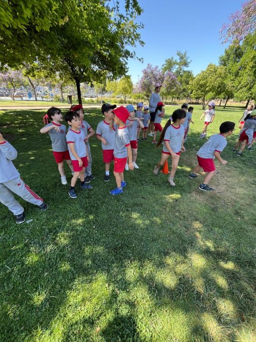 Visita al parque bicentenario de Vitacura