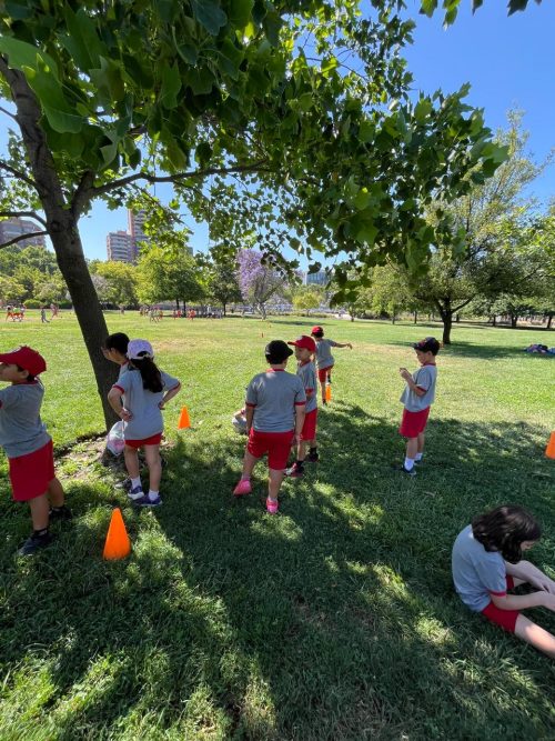 Visita al parque bicentenario de Vitacura