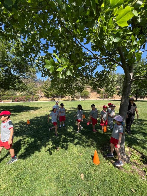 Visita al parque bicentenario de Vitacura